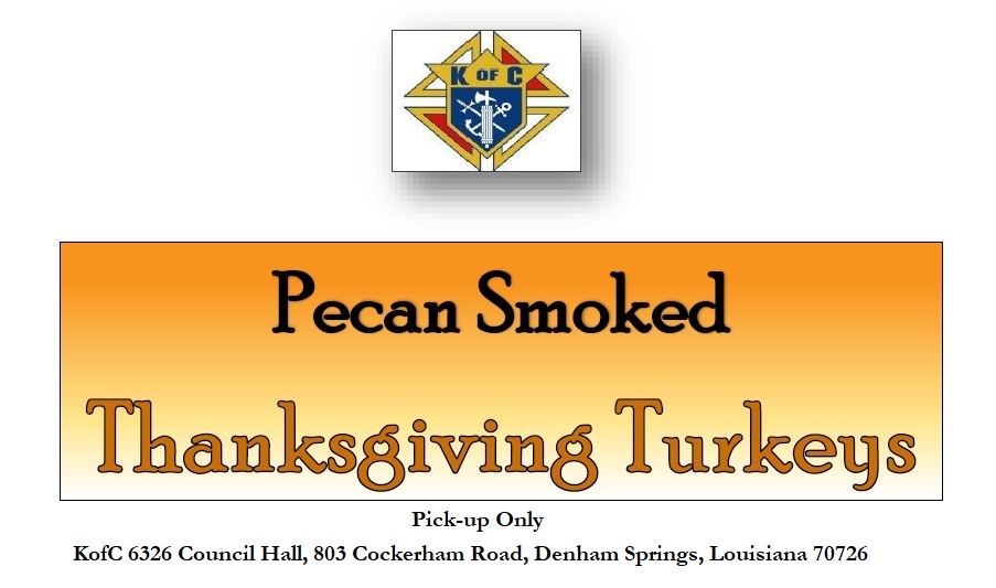 2024 Thanksgiving Turkey Bundle Knights Of Columbus Council 6326   2022 Thanksgiving Turkey Banner With Pickup Address 